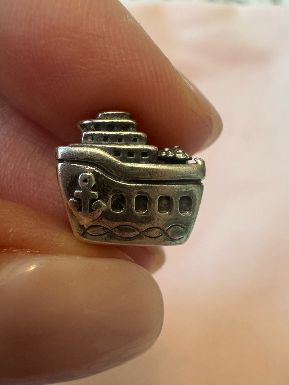 Pandora Sterling Silver Cruise Ship Charm